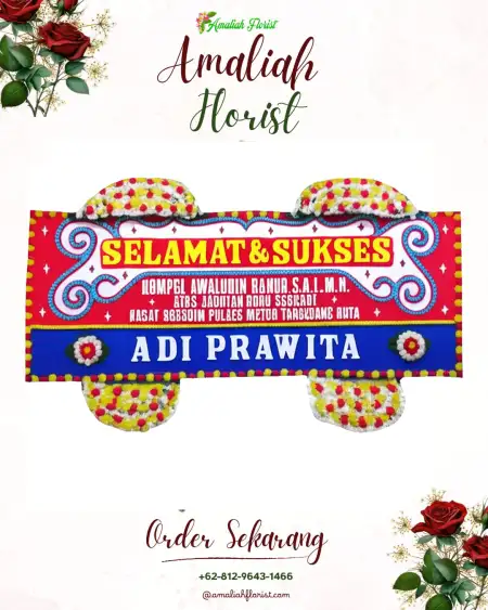 Papan Bunga Ucapan Selamat Cilibang